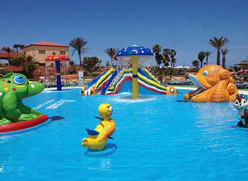 泳池水上樂(lè)園聚脲防水案例